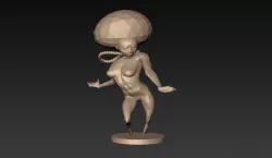 Stylized Action Figure 02 3D model