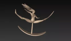 Stylized Action Figure 3D model