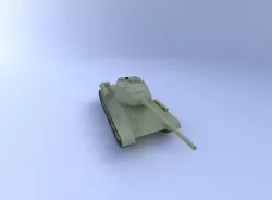 T-34-85 Tank 3D model