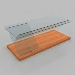 Table 01 low poly Low-poly  3D model