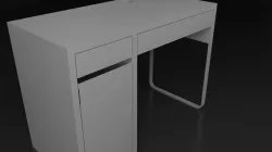 Table Low-poly  3D model