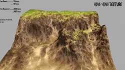 terrain 3D model