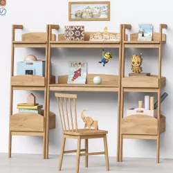 Toys and furniture set 56 3D model