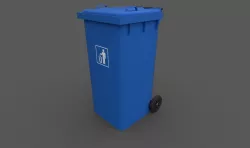 Trash Bin 3D model