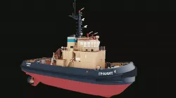 Tugboat Granite 3D model