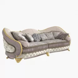 Venere sofa from SAT export 3D model
