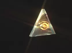 2D Egyptian Eye Pyramid Low-poly  3D model
