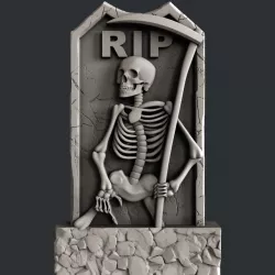 3d STL models for CNC router tombstones 3D model