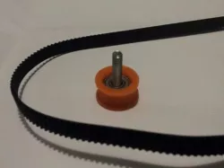 6mm Belt Idler (Single Encapsulated 624 Bearing)