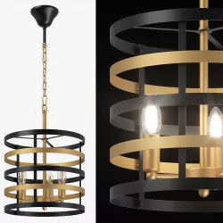 735030 Epsilon Lightstar Chandelier 3D model