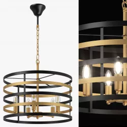 735050 Epsilon Lightstar Chandelier 3D model