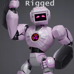 Alien robot 3D model