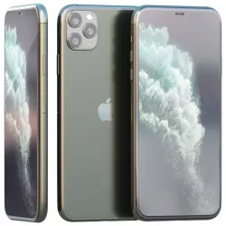 Apple iPhone 11 PRO and 11 PRO MAX Low-poly  3D model