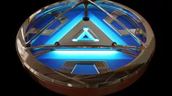 Arc-reactor top part 3D model