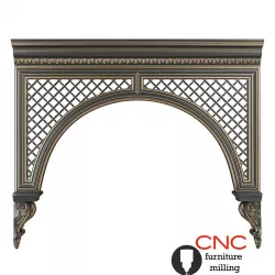 Architectural arch 3D model