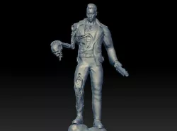 Arnold Schwarzenegger Terminator 3D model