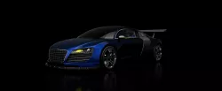 Audi R8 2008 3D model