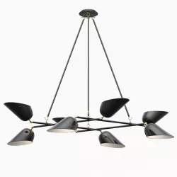 Axis Diamond Chandelier 3D model