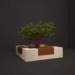 Bench 3D model