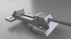 Bench wise Low-poly  3D model