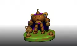 Bomb King 3D model