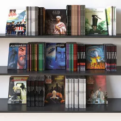 Book Set 03 Comics 3D model