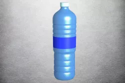 bottle Water Low-poly  3D model