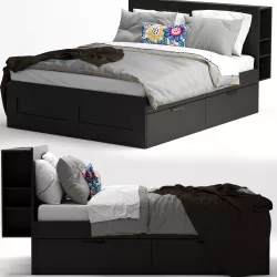 Brimnes Ikea 3D model