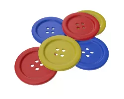 Button 3D model
