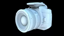 camera Canon 3D model