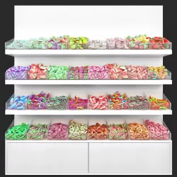 Candy rack 2 3D model
