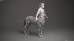 Centaur - Highpoly Sculpture 3D model