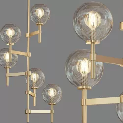 CHANDELIER JADE H  122 5 CM 3D model