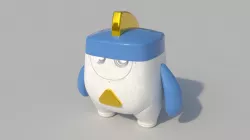 character create robot 3D model