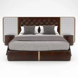 Chevron Bed 3D model