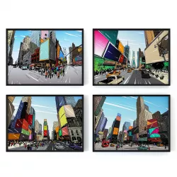 City drawings 2 3D model