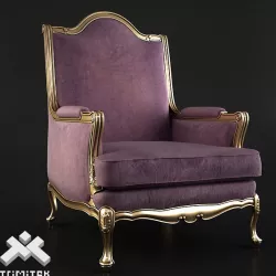 Classic Armchair - Moses 3D model
