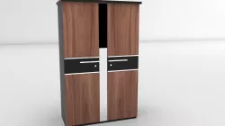Classic Cupboard Low-poly  3D model