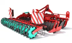 Compact Disc Harrow 3D model