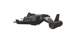 Concept Aircraft Low-poly  3D model