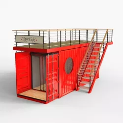 Container Cafe 3 3D model