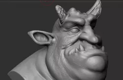 creature 3D model