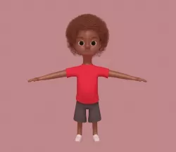 CUTE CHARACTER  3D model