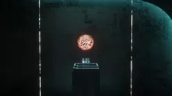 Dark Metal Tunnel Cube 3D model