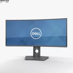 Dell 34-inch Curved Monitor U3419W 3D model
