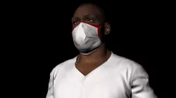doctor named Sebastian Low-poly  3D model