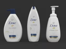 Dove Body Wash 3D model