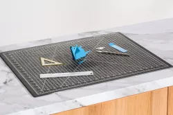 Drawing board with instruments 3D model