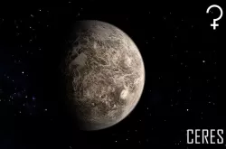 DWARF PLANET---CERES 4K Low-poly  3D model