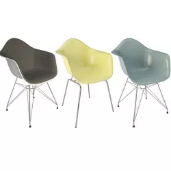 Eames DAR DAX Armchairs Vitra 3D model